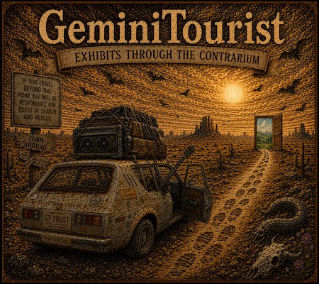Exhibits Through The Contrarium album cover